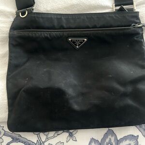 Vintage used Prada Messenger Bag